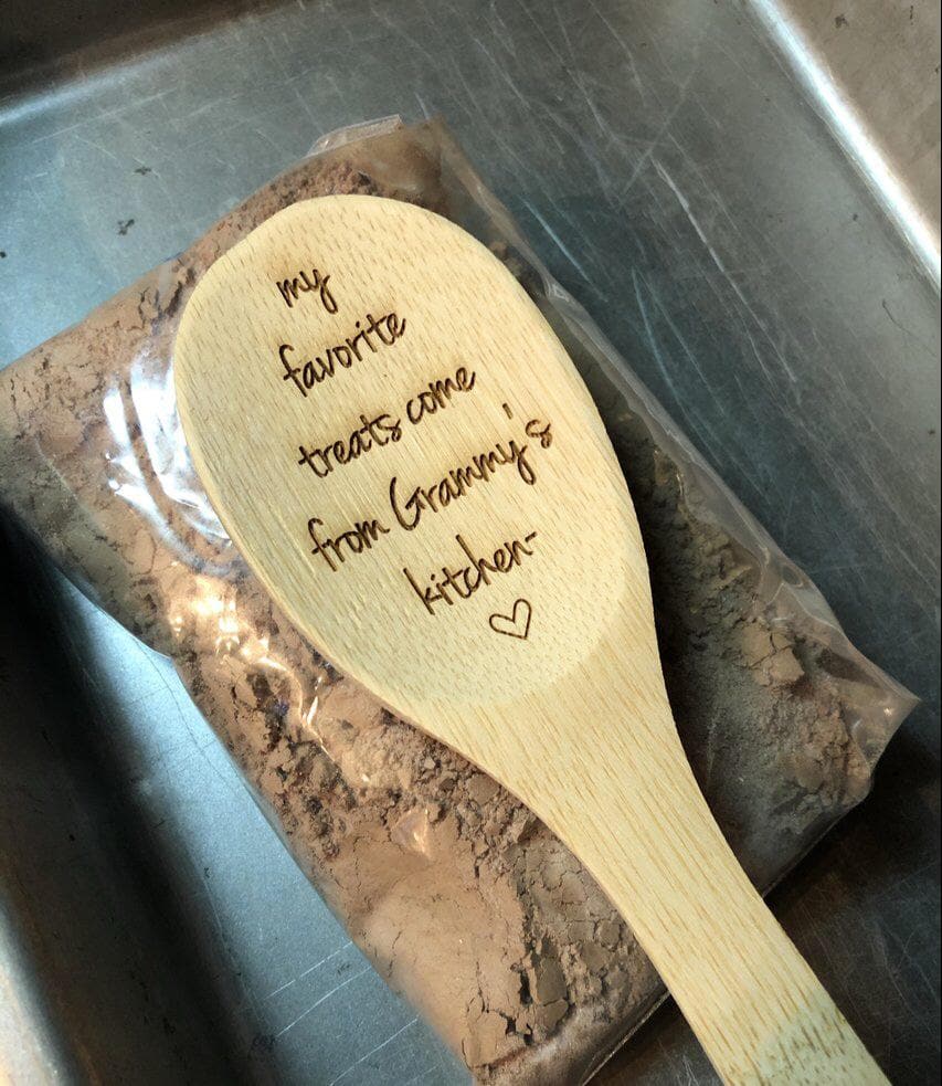 Personalized Wooden Spoon, Baking Gifts, Cooking Gift, 60th Birthday Gifts  for Women, Great Grandma Gift, 