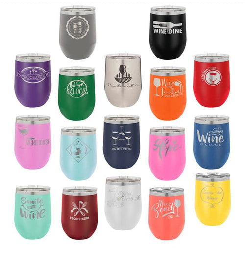 Logo Tumbler Cups. Reunion Tumbler Cups. Bulk Employee Tumbler Cups. - C & A Engraving and Gifts