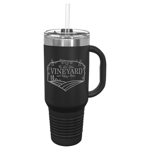 40 Ounce Travel Tumbler Bulldog. Bulldog Mom Gift. English Bulldog Handle Cup. New Parent Mug.