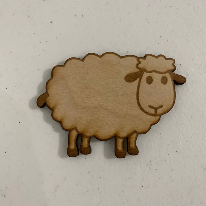 Unfinished Wooden Sheep to Paint. Sheep Wooden Blank. Wooden Craft Blank.