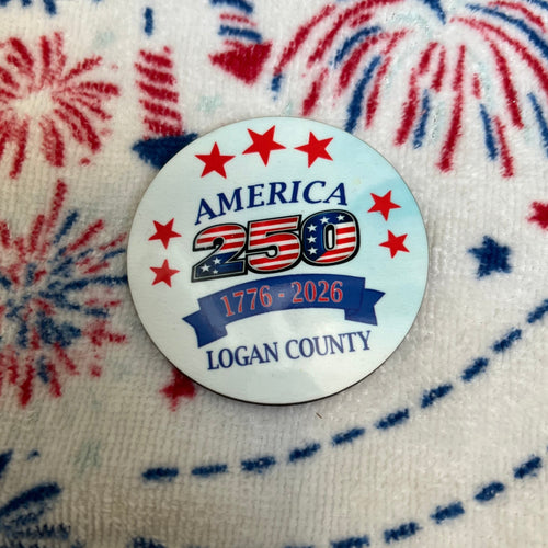 America 250 Refrigerator Magnet.  America 250 Souvenir. Your County 250 Year Party Favor. - C & A Engraving and Gifts
