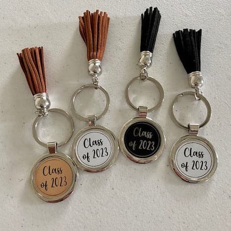 Class of 2023 Keychain. Graduation Tassel Keychain. - C & A Engraving and Gifts