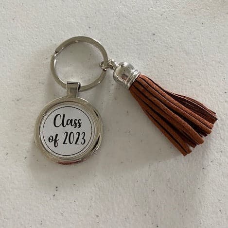 Graduation hot sale tassel keychain