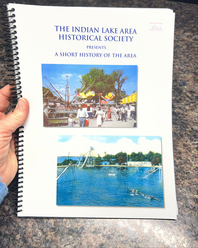 Spiral Bound Book with counter background