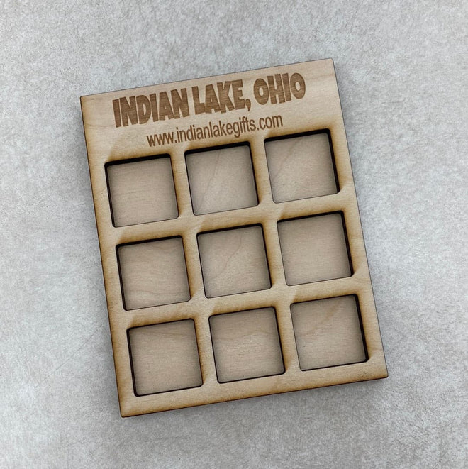 Indian Lake Ohio Engraved Wooden Map. – C & A Engraving and Gifts