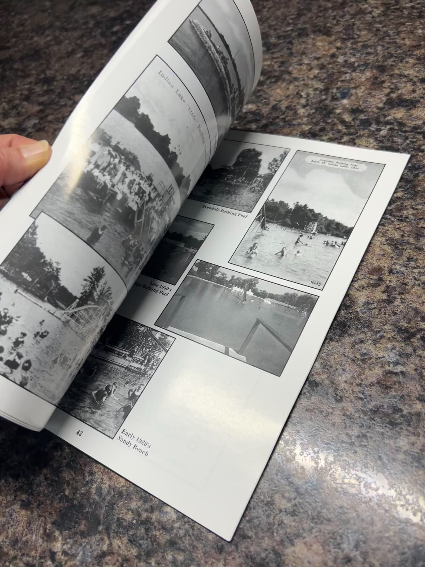 Flipping through the photos