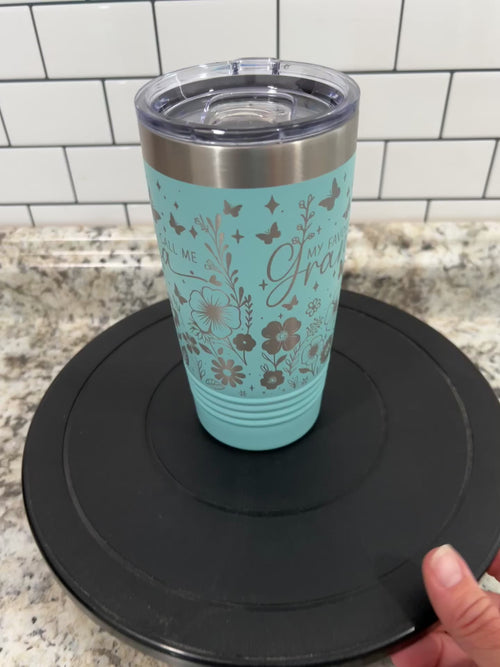 Grandma Tumbler. My Favorite People Call Me Grandma Drink Holder. Gift for Her. Mother’s Day.