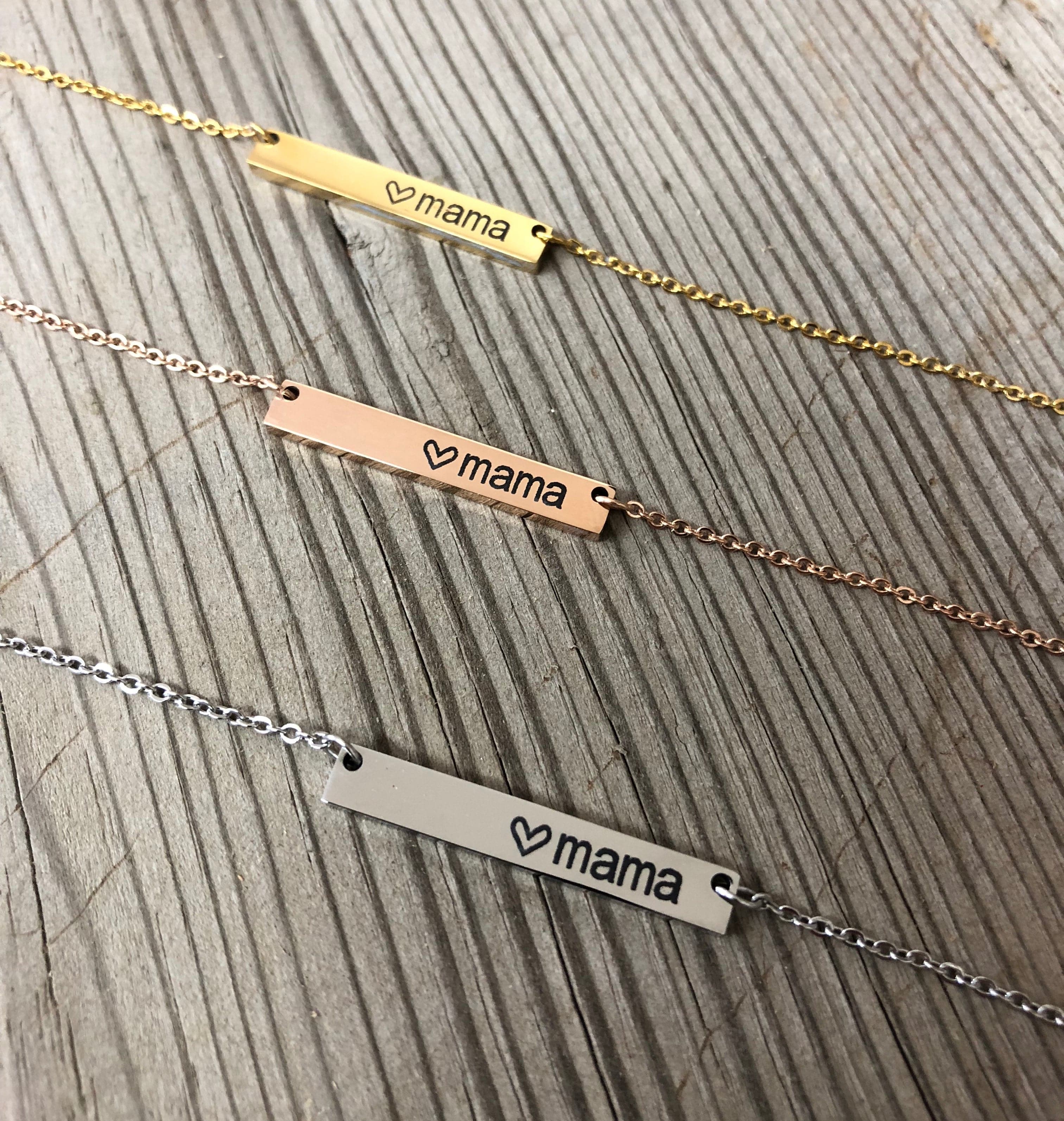 Classic Bar Necklace | Gold Jewelry