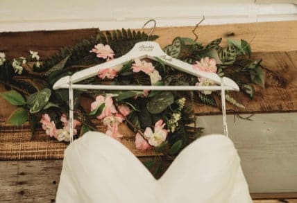 Personalized Wooden Bridal Hangers. Bridesmaid Gift. - C & A Engraving and Gifts