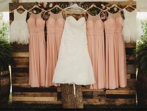 Personalized Wooden Bridal Hangers. Bridesmaid Gift. - C & A Engraving and Gifts