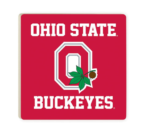 Ohio State Buckeyes Coasters. Buckeyes Drink Coaster. - C & A Engraving and Gifts