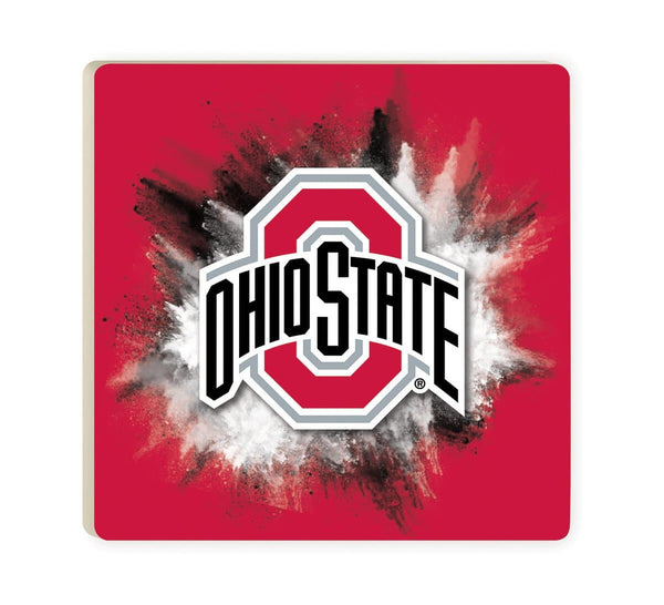 Ohio State Buckeyes Coasters. Buckeyes Drink Coaster. - C & A Engraving and Gifts