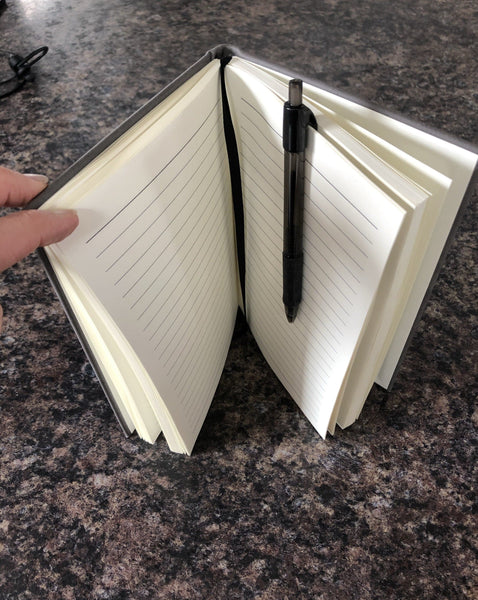 Personalized Journal. Engraved Leatherette Journal. Graduate Gift. Religious Gift. Vacation Home Memory Book. - C & A Engraving and Gifts