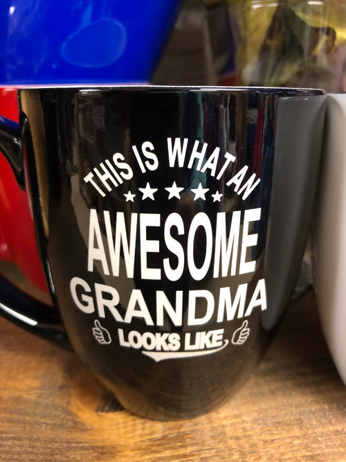 Awesome Grandpa and Grandma Coffee Mug. - C & A Engraving and Gifts