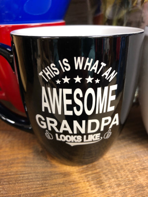 Awesome Grandpa and Grandma Coffee Mug. - C & A Engraving and Gifts