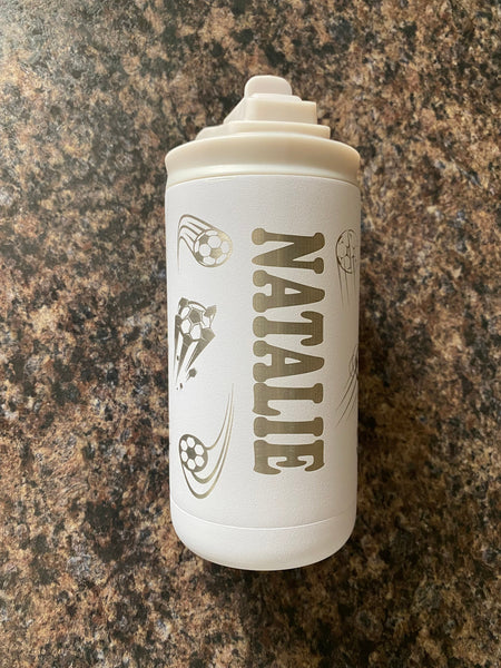 Sports Tumbler Water Bottle. Kids Personalized Water Bottle. Engraved Tumbler for Kids. - C & A Engraving and Gifts