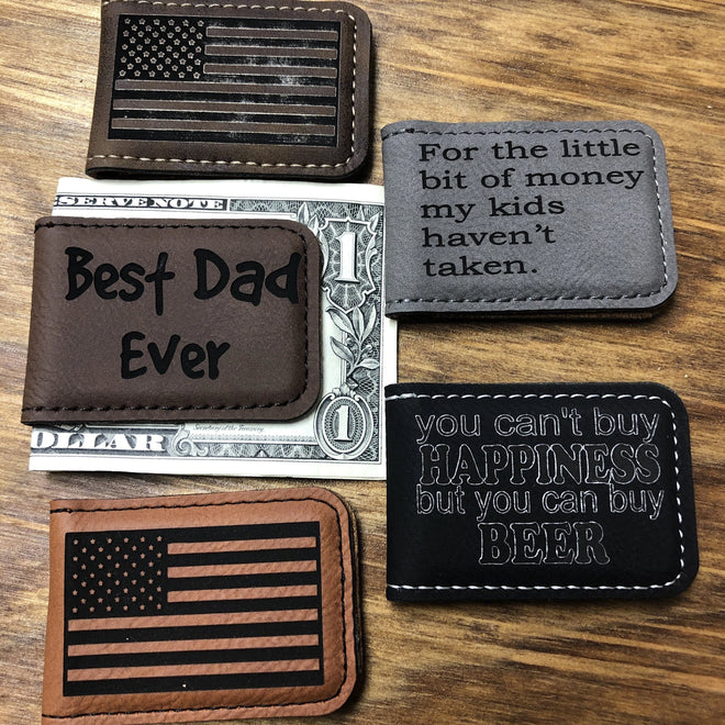 Money Clips Personalized. Flag Money Clip. Groomsman Gift. - C & A Engraving and Gifts