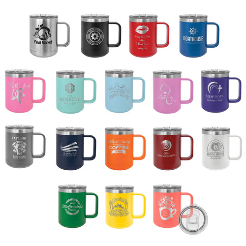 Logo Tumbler Cups. Reunion Tumbler Cups. Bulk Employee Tumbler Cups. - C & A Engraving and Gifts