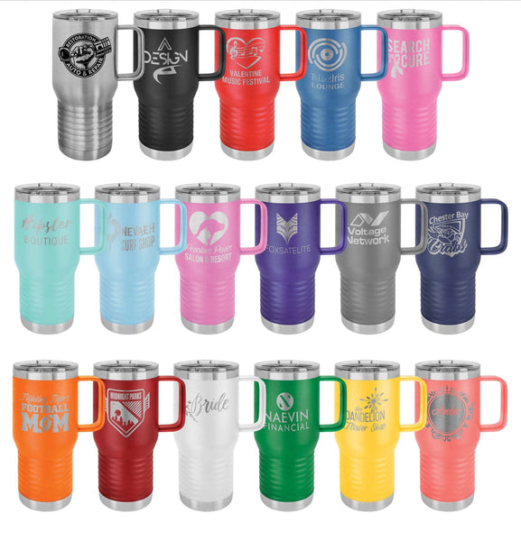 Camping Tumbler. You Don’t Have To Be Crazy To Camp With Us Drink Holder. Engraved Tumbler. - C & A Engraving and Gifts