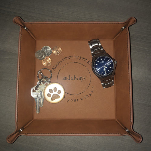 mens leather dresser tray MEN'S BUREAU TRAY