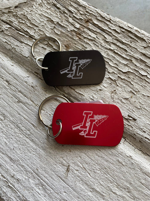 Local School Key Chains. Birthday Gift. Logan County School Key Chain. - C & A Engraving and Gifts