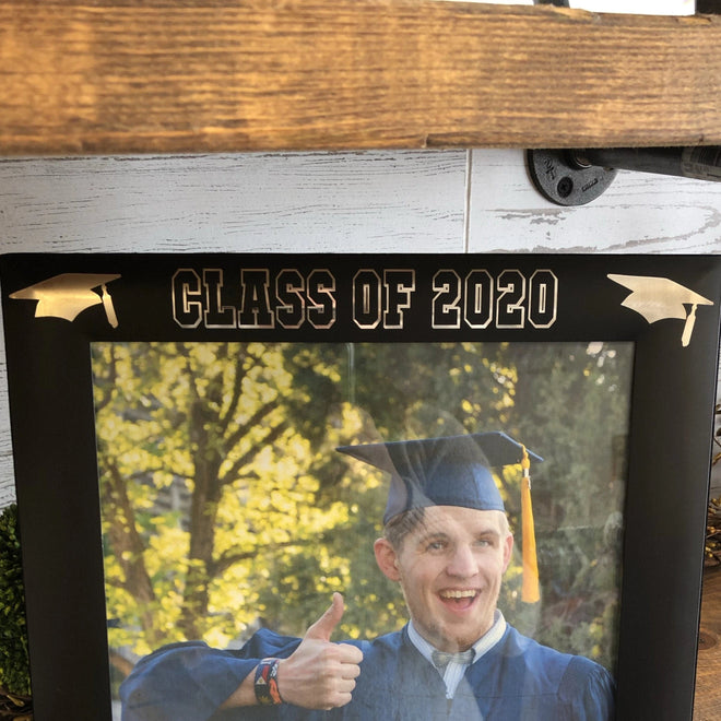 Graduation Photo Frame. 2021 Graduate Picture Frame. - C & A Engraving and Gifts