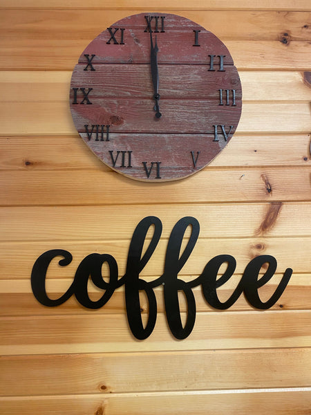 Coffee Words. Coffee Bar Decor. Wooden Coffee Cut Out. Coffee Sign. - C & A Engraving and Gifts
